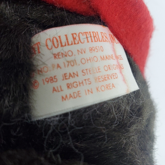 Vintage Brown Jointed arms and legs stuffed bear Kent Collectables - Picture 3 of 7